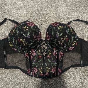 victoria’s secret push up corset top